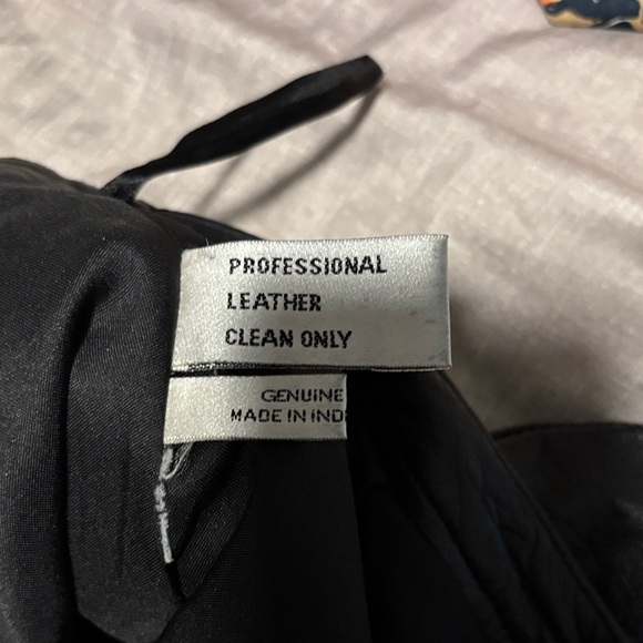 Vintage Benard Couture Genuine Black Leather Pants - Picture 6 of 8